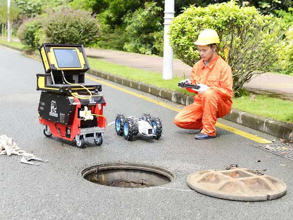 秀洲管道机器人检测