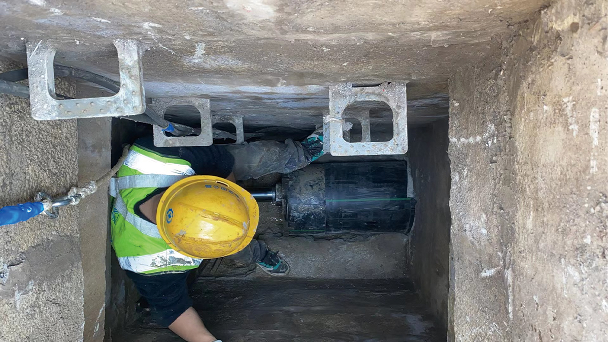 秀洲HDPE短管内衬法